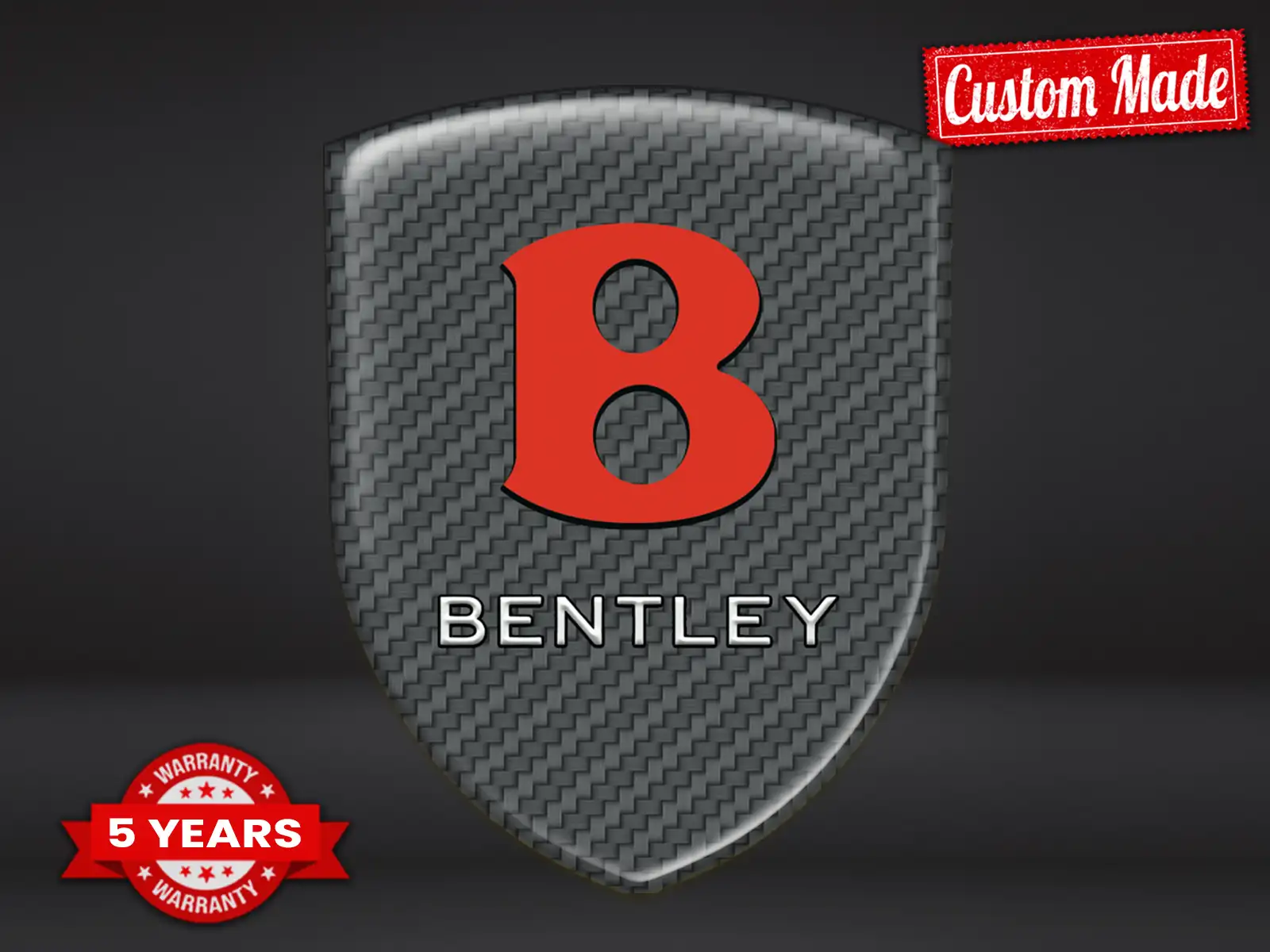 Bentley Logo Stickers Business Professional Sturdy Design